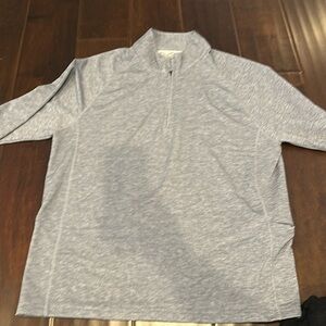 BONOBOS men’s golf half zip sweatshirt  in gray. Size large. ￼
